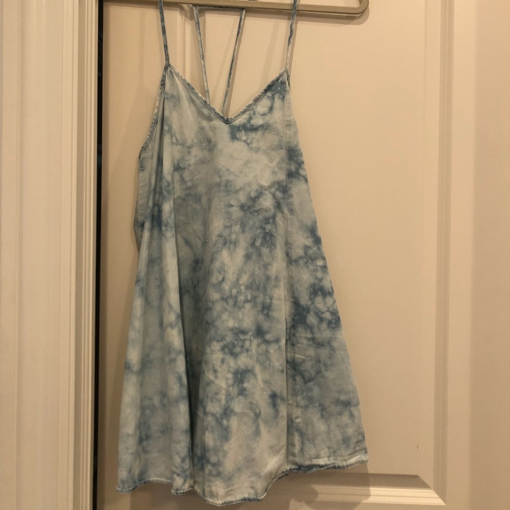 Tye dye mini dress